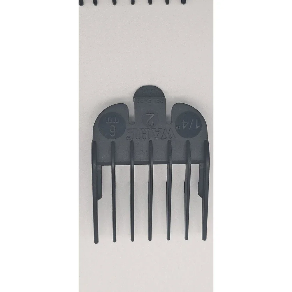 Wahl Genuine Secure-Fit Clipper Guard Set, 22 Guards #1-#8 Double Set Taper Set